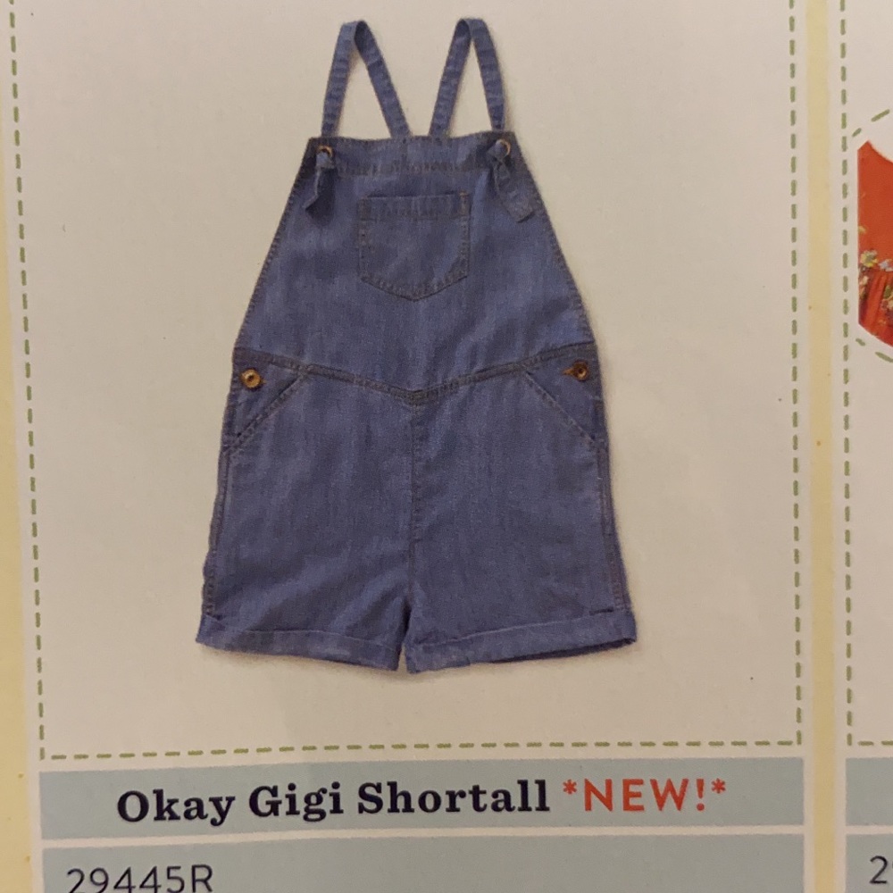 Matilda Jane tween gigi overalls